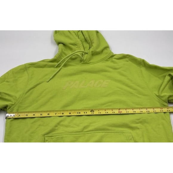 Palace Skateboards‎ Men's L Jumbo Ferg Neon Green Cotton Hoodie Sweatshirt - Picture 6 of 7